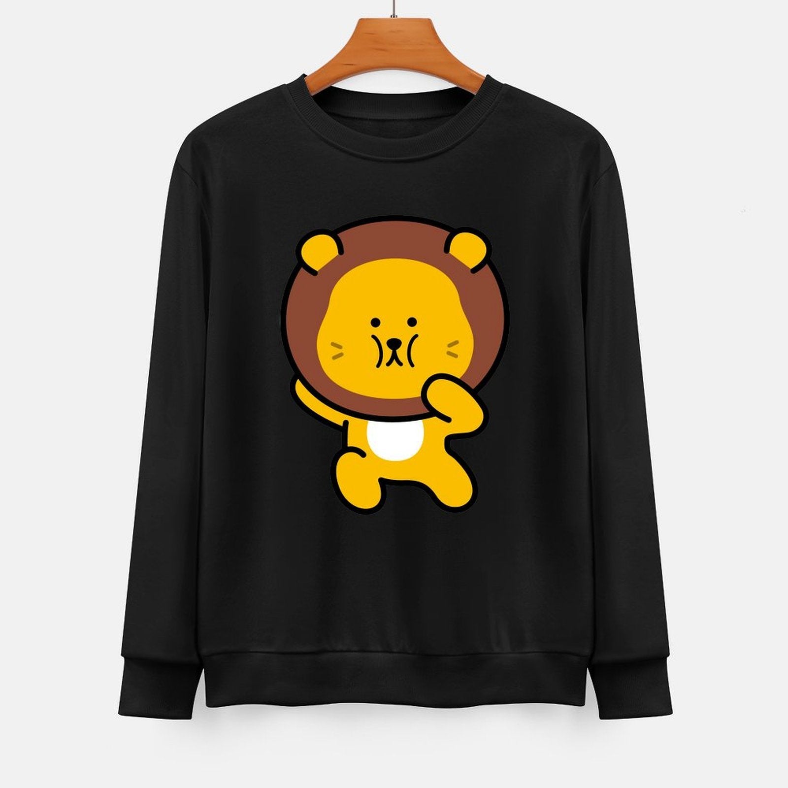 Front Patterned Long Sleeve TopCoreLine ComfortLine